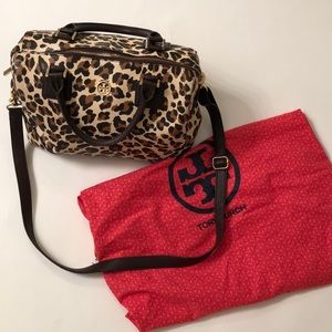Tory Burch Leopard Print Satchel